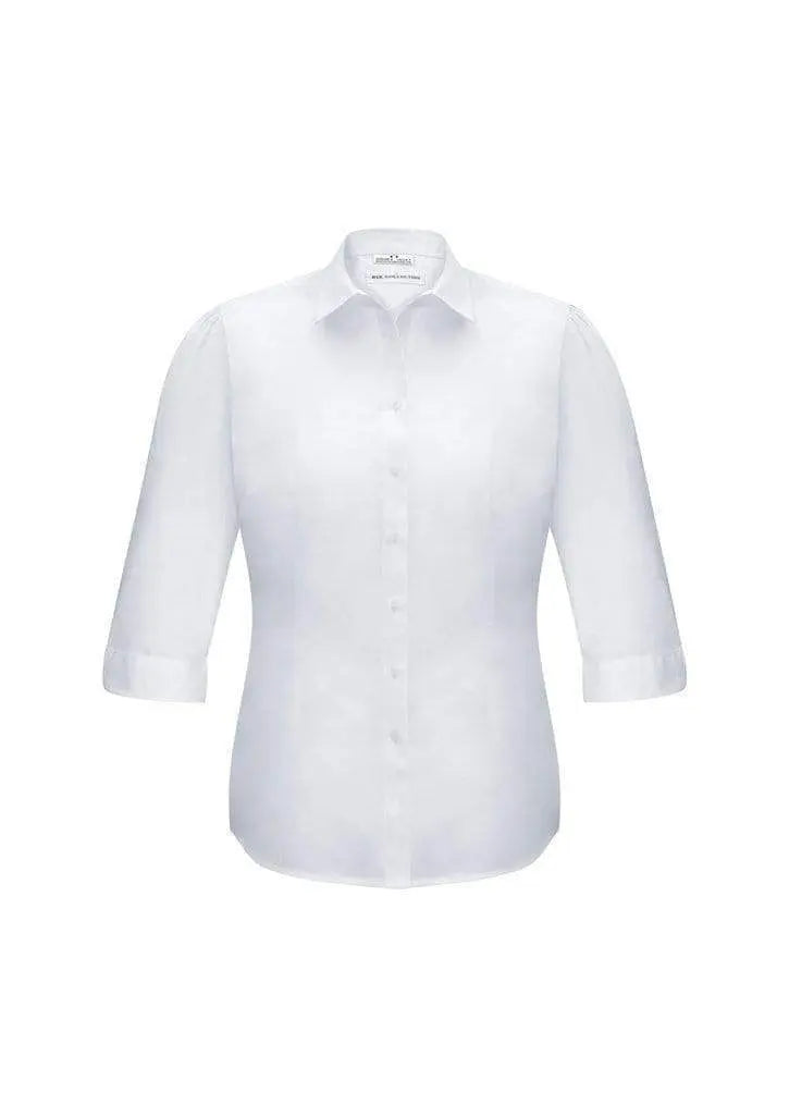 Biz Collection Women’s Euro 3/4 Sleeve Shirt S812LT Metro Workwear.